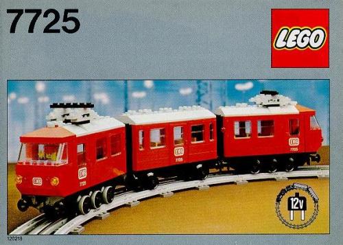 7725 Electric Passenger Train (Certified) LEGO Trains