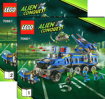 7066 Earth Defense HQ (Used) LEGO Space