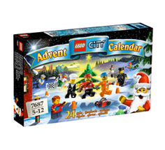 7687 City Advent Calendar (2009) (Retired) LEGO City