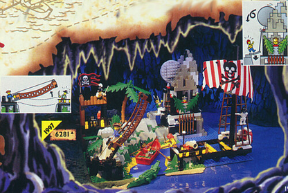 6281 Pirates Perilous Pitfall (Retired) LEGO Pirates