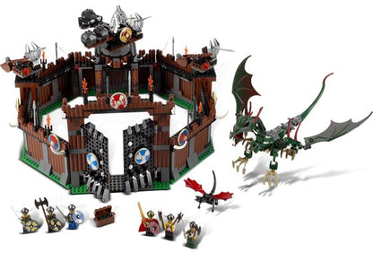 7019 Viking Fortress against the Fafnir Dragon (Certified) LEGO Vikings