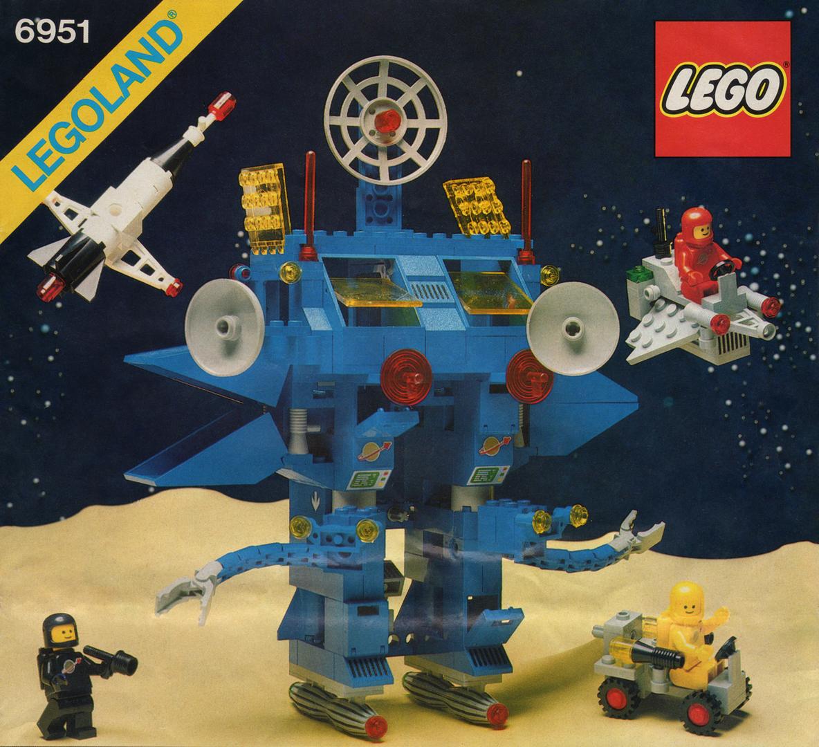6951 Robot Command Center (Used) LEGO Space