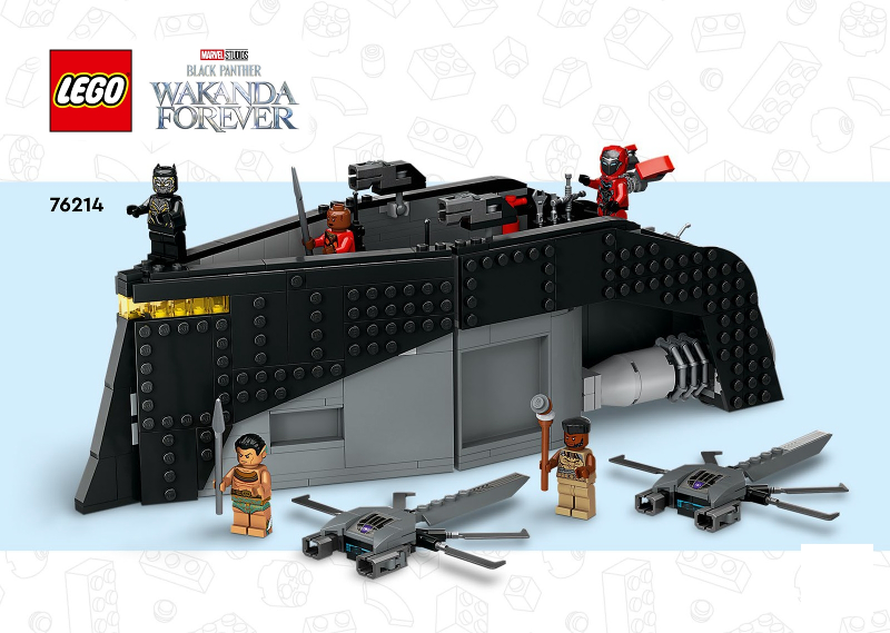 76214 Black Panther: War on the Water (Certified) LEGO Super Heroes