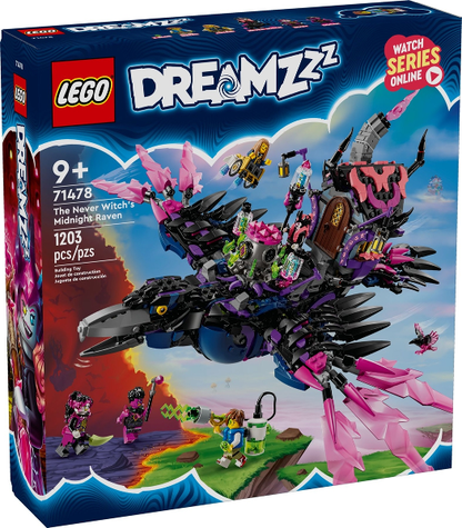 71478 The Never Witch's Midnight Raven (Retired) LEGO Dreamzzz
