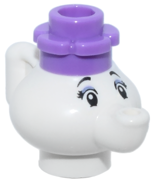 Mrs. Potts - Medium Lavender Flower (dp220)