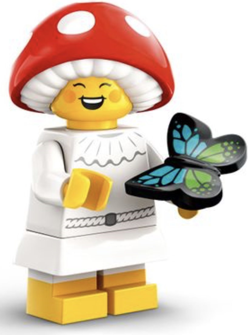 S25 Mushroom Sprite - Series 25 Minifigure (col429)