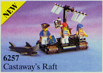 6257 Castaway's Raft (Certified) LEGO Pirates