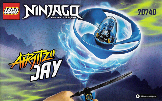 70740 Airjitzu Jay Flyer (Certified) LEGO Ninjago