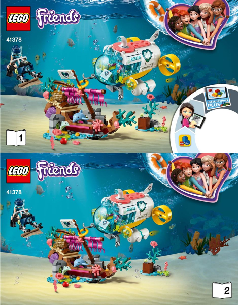 41378 Dolphins Rescue Mission (Certified) LEGO Friends