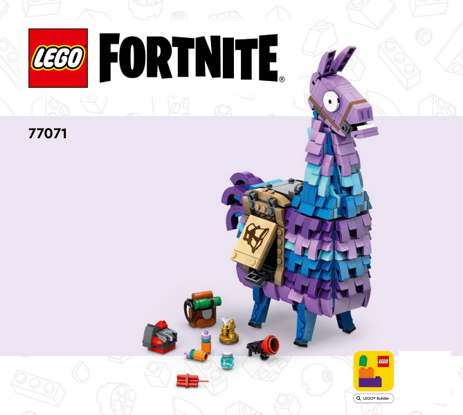 77071 Supply Llama (Used) LEGO Fortnite