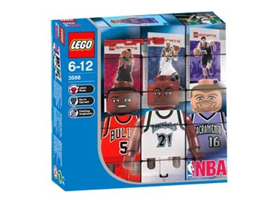 3566 NBA Collectors #7 - Jalen Rose, Kevin Garnett, Predrag Stojakovic (Retired) LEGO Sports