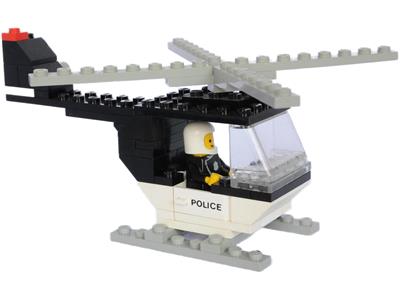 645 Police Helicopter (Used) LEGO Town
