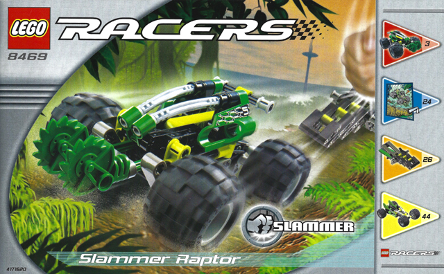 8469 Slammer Raptor (Certified) LEGO Racers