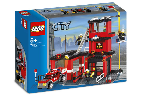 7240 Fire Station (Retired) LEGO City