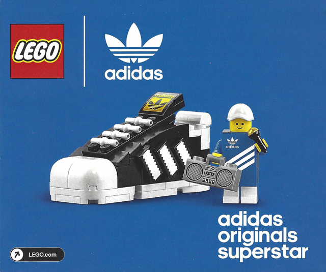 40486 Mini Adidas Originals Superstar (Certified) LEGO Icons