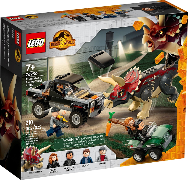 76950 Triceratops Pickup Truck Ambush (Retired) LEGO Jurassic World