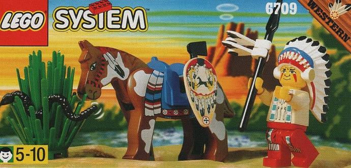 6709 Tribal Chief (Used) LEGO Western