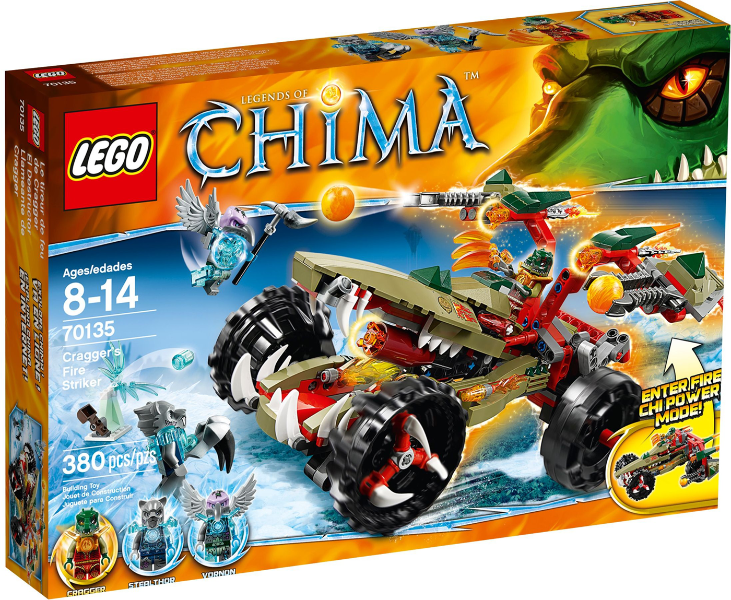 70135 Cragger's Fire Striker (Retired) LEGO Legends of Chima