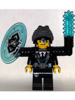 Agent Curtis Bolt Complete - Sticker on Shield (uagt013s)
