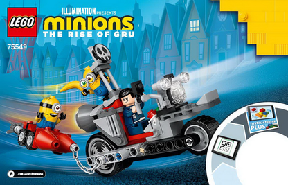 75549 Unstoppable Bike Chase (Certified) LEGO Despicable Me