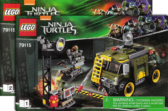 79115 Turtle Van Takedown (Used) LEGO Teenage Mutant Ninja Turtles