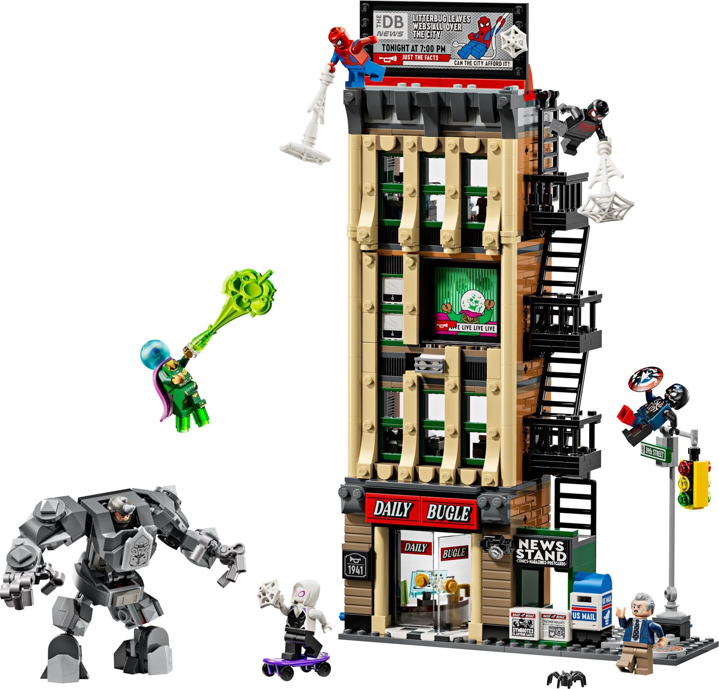 76342 Spider-Man vs. Mysterio: The Daily Bugle
