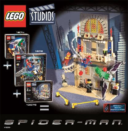 10075 Spider-Man Action Pack (Certified) LEGO Studios