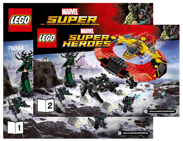 76084 The Ultimate Battle for Asgard (Certified) LEGO Super Heroes