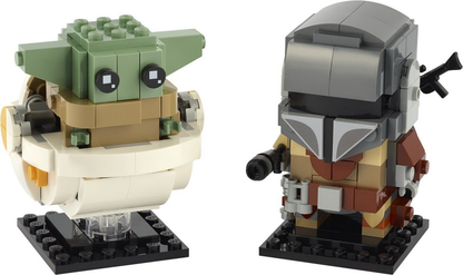 75317 The Mandalorian & The Child (Retired) LEGO BrickHeadz