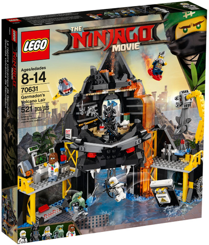 70631 Garmadon's Volcano Lair (Retired) LEGO The LEGO Ninjago Movie