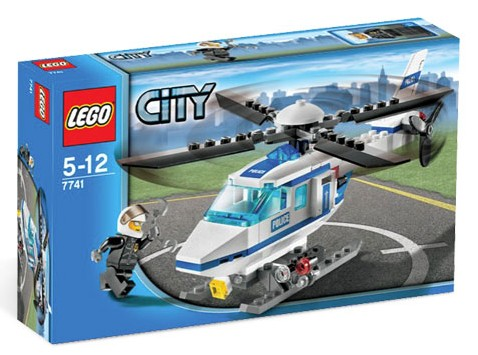 7741 Police Helicopter (Retired) LEGO Town