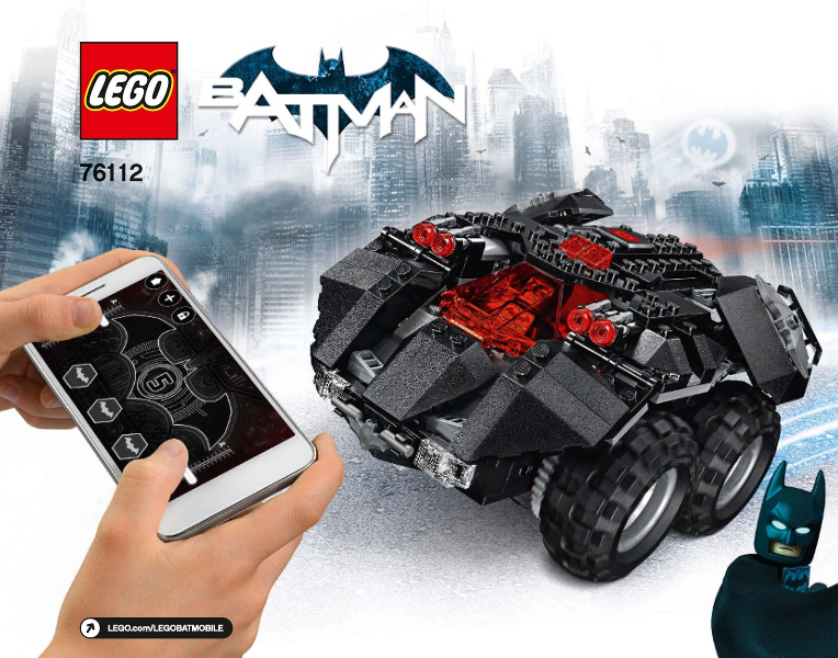 76112 App-Controlled Batmobile (Certified) LEGO Super Heroes