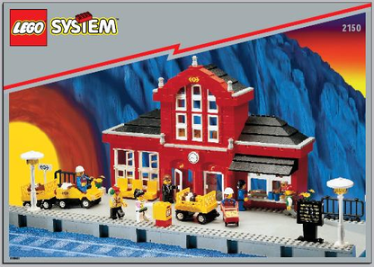 2150 Train Station (Certified) LEGO Trains
