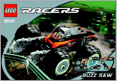 8648 Buzz Saw (Certified) LEGO Racers