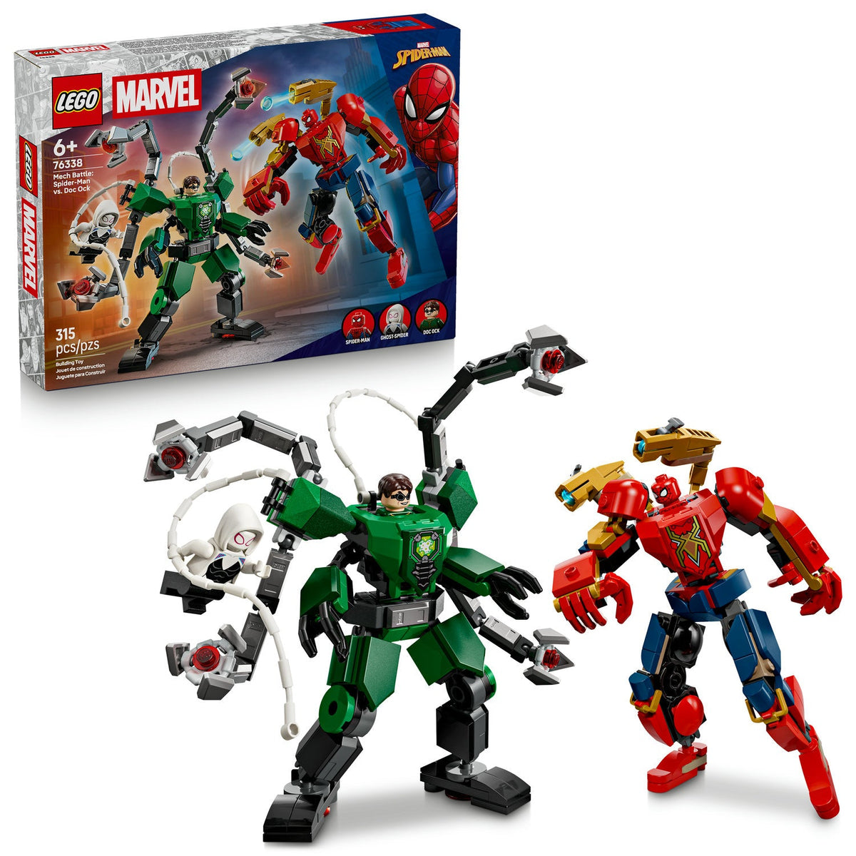 76338 Mech Battle: Spider-Man vs. Doc Ock (Retired) LEGO Super Heroes