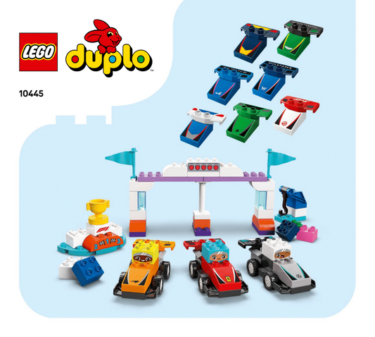 10445 F1 Team Race Cars & Drivers (Certified) LEGO DUPLO