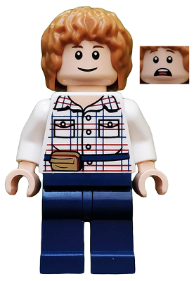 Gray Mitchell - White Shirt, Dark Blue Legs (jw002)