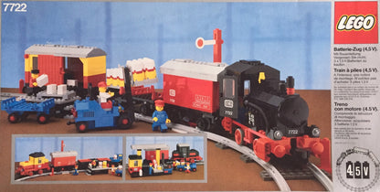 7722 Steam Cargo Train, battery (Certified) LEGO Trains