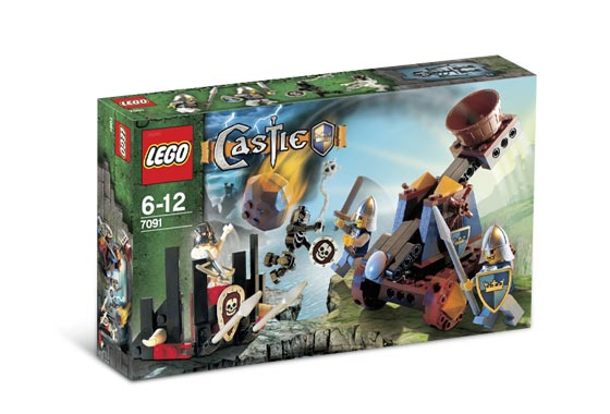 7091 Knight's Catapult Defense (Retired) LEGO Castle