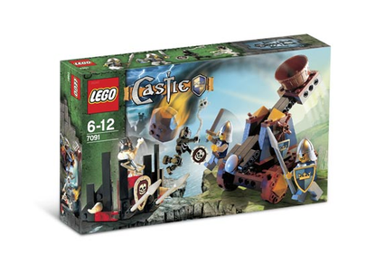 7091 Knight's Catapult Defense (Retired) LEGO Castle