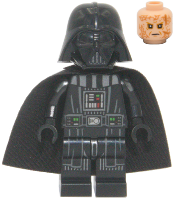 Darth Vader - Light Nougat Head, Printed Arms (sw1228)