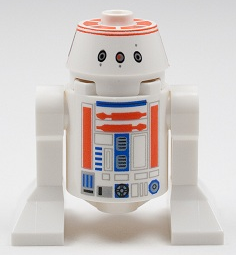 Astromech Droid, R5-D8 / R5-D4 - Truncated Cone Head, Blue Center Panel (sw0373)