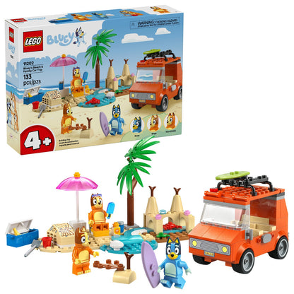 11202 Bluey's Beach & Family Car Trip (Retired) LEGO Bluey
