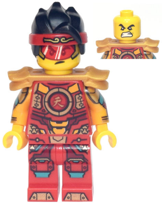 Monkie Kid - Battle Armor, Pearl Gold Shoulder Pads (mk074)
