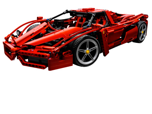 8653 Enzo Ferrari 1:10 (Used) LEGO Racers