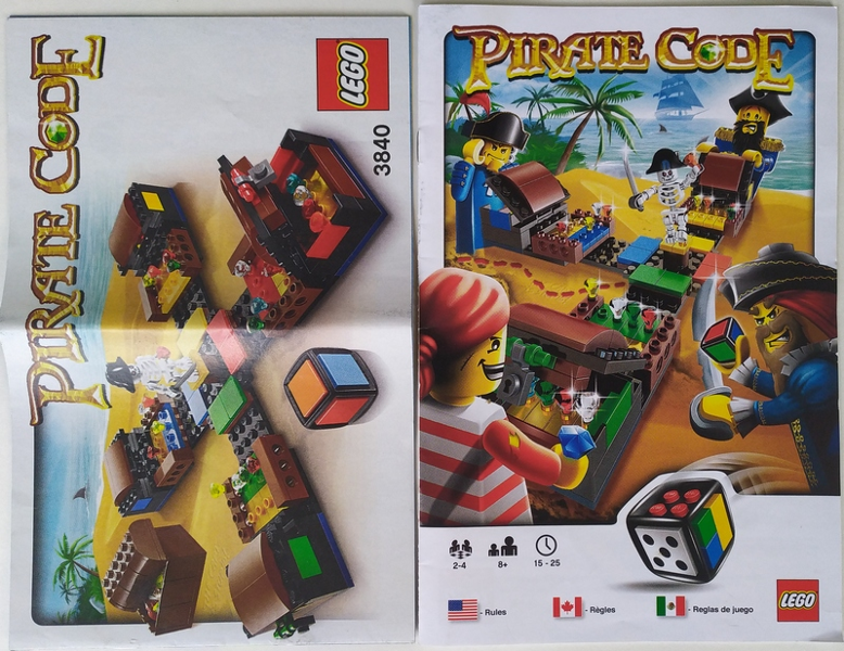 3840 Pirate Code (Certified) LEGO Games