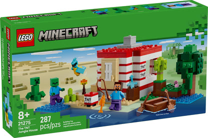 21275 The TNT Jungle House (Retired) LEGO Minecraft