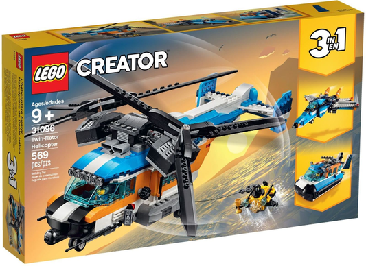 31096 Twin-Rotor Helicopter (Retired) LEGO Creator