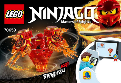 70659 Spinjitzu Kai (Used) LEGO Ninjago