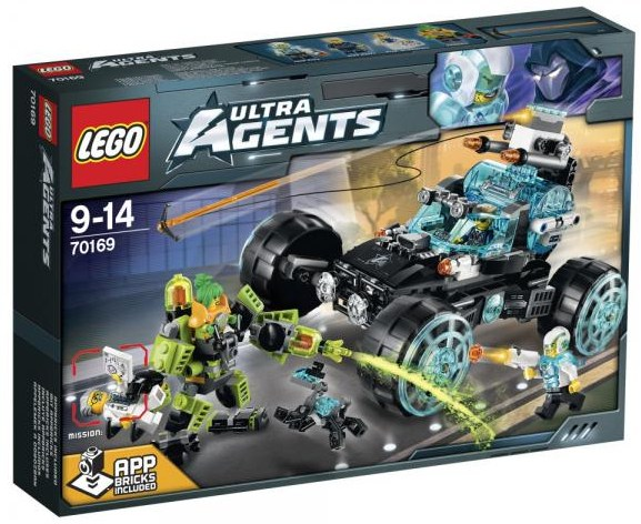 70169 Agent Stealth Patrol (Retired) LEGO Ultra Agents